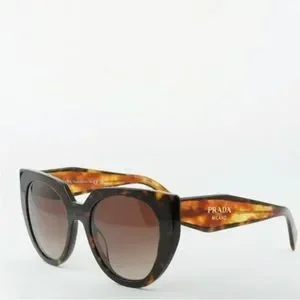 NEWEST PRADA PR14WS 2AU6S1 TORTOISE / BROWN GRADIENT SUNGLASSES Prada PR14WS Oversized Sunglasses in Tortoise – Designer  main image 4